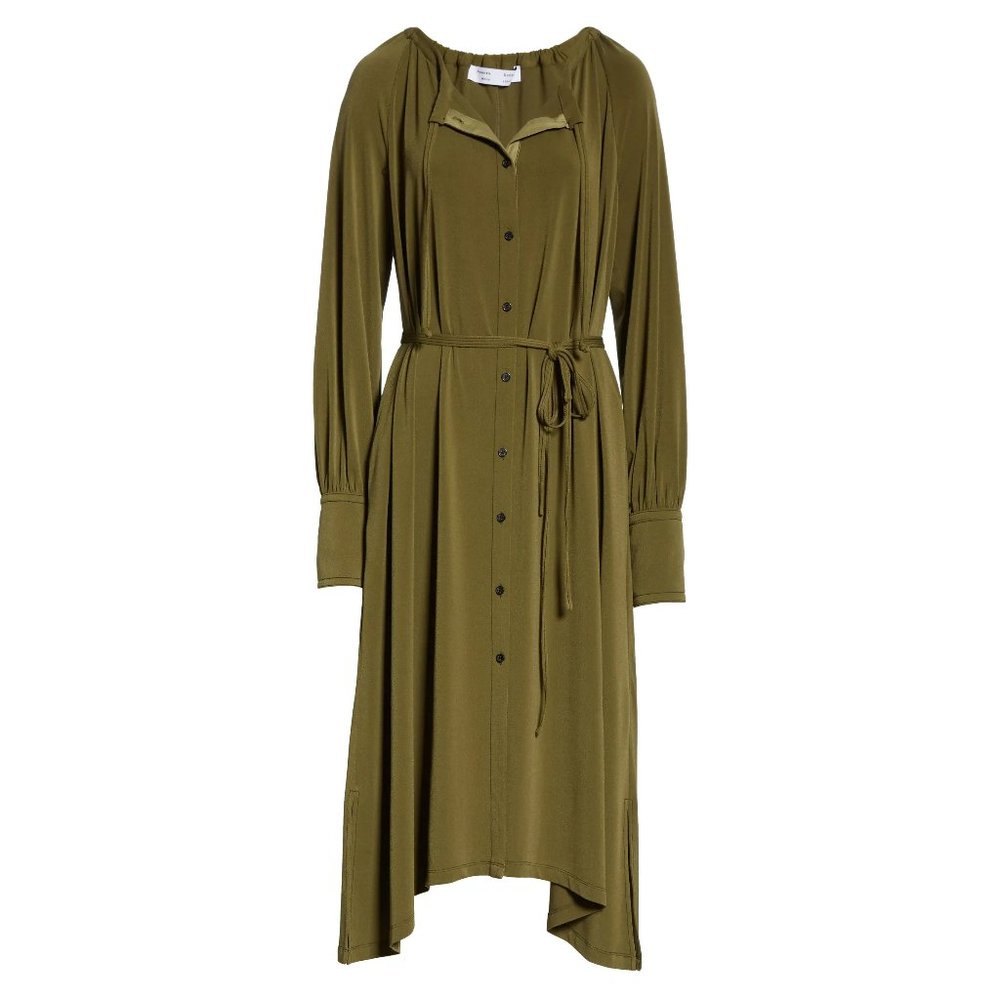 NWT Proenza Schouler White Label matte jersey midi dress
